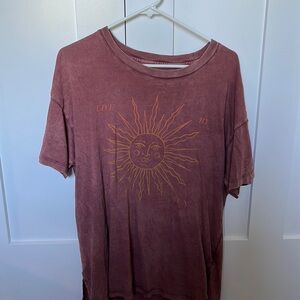 OVERSIZED AMERICAN EAGLE GRAPHIC TEE